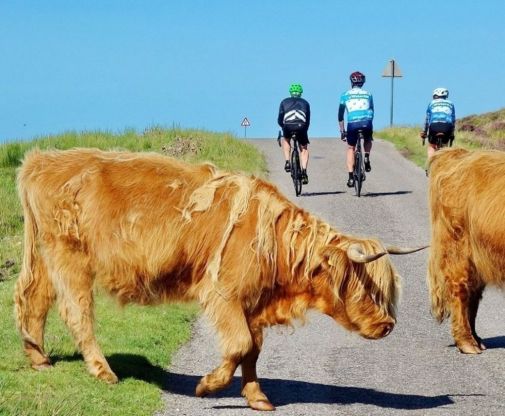 Cycle Scotland on the The Wild West cycling tour